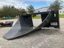 UNUSED 2025 WOLVERINE TREE DIGGER ATTACHMENT MODEL TD-13-36R FOR UNIVERSAL SKID STEER