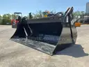 UNUSED 2025 GIYI 4-IN-1 BUCKET ATTACHMENT MODEL GY-XKH39F FOR MINI SKID STEER, 39in