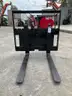 UNUSED 2025 FORK ATTACHMENT FOR MINI SKID STEER, FORKS APPROX 25in W