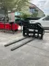 UNUSED 2025 GIYI SIDE SHIFT FORK ATTACHMENT FOR SKID STEER, 5FT FORKS