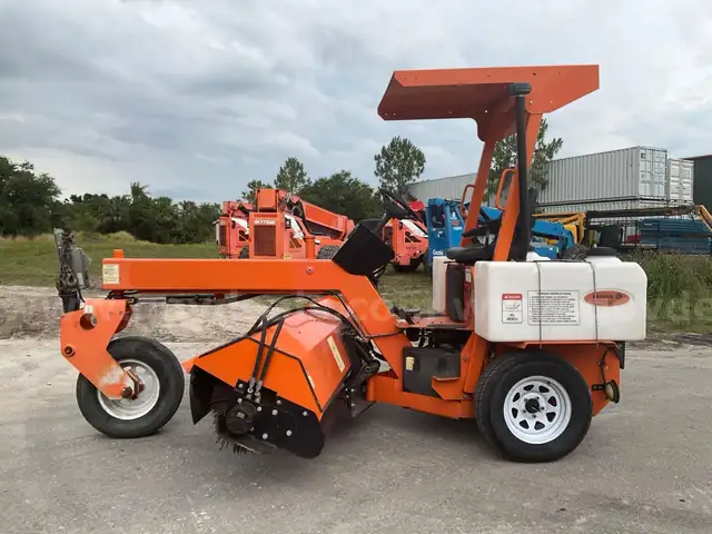 2018 LAYMOR SWEEPMASTER SWEEPER MODEL SM300; DIESEL POWERED