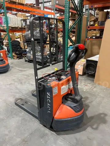 2021 TOYOTA PALLET JACK MODEL 8HBW23, ELECTRIC, 24V