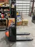 2023 TOYOTA PALLET JACK MODEL 8HBW23, ELECTRIC, 24V