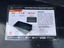 UNUSED 2025 WOLVERINE TRACK DUTY BUCKET ATTACHMENT MODEL TDB-11-66W FOR UNIVERSAL SKID STEER