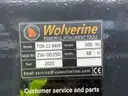 UNUSED 2025 WOLVERINE TRACK DUTY BUCKET ATTACHMENT MODEL TDB-11-66W FOR UNIVERSAL SKID STEER