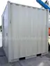 9FT OFFICE / STORAGE CONTAINER, FORK POCKETS WITH SIDE DOOR ENTRANCE &#x26; SIDE WINDOW
