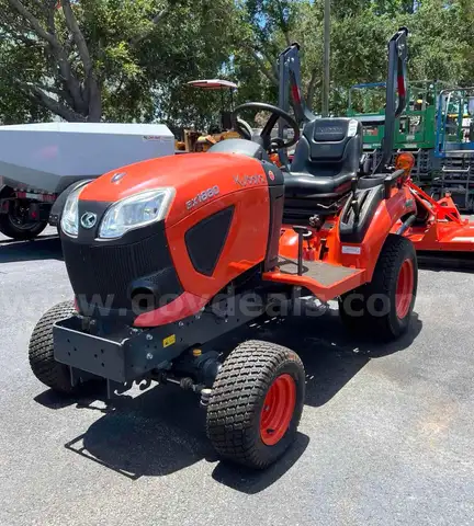 LIKE NEW DEMO KUBOTA TRACTOR MODEL BX1880 , DIESEL, VERY LOW 9.4 HRS SHOWING