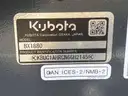 LIKE NEW DEMO KUBOTA TRACTOR MODEL BX1880 , DIESEL, VERY LOW 9.4 HRS SHOWING