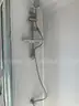 UNUSED 13FT HOUSE WITH SHOWER ROOM, TOILET, SINK, WINDOW, PLUMBING AND ELECTRIC HOOK UP
