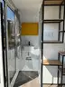 UNUSED 13FT HOUSE WITH SHOWER ROOM, TOILET, SINK, WINDOW, PLUMBING AND ELECTRIC HOOK UP