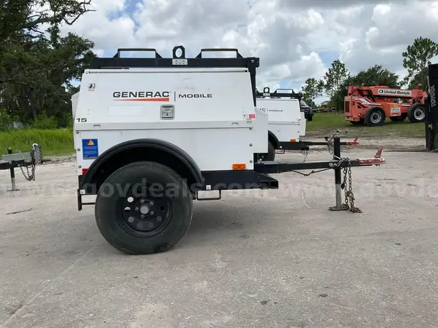 2019 GENERAC MAGNUM MOBILE GENERATOR MODEL MLG15M, DIESEL