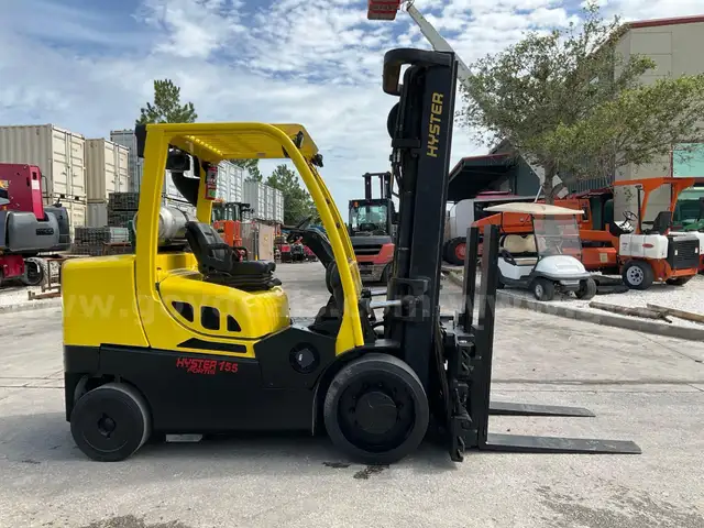 2017 HYSTER S155FT FORKLIFT; LP POWERED