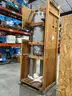 UNUSED INDUSTRIAL STAINLESS VERTICAL TANK, APPROX 102&#x22; T X 24&#x22; DIA