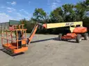 2013 JLG BOOM LIFT MODEL M600JP ELECTRIC POWERED; DIESEL GENERATOR