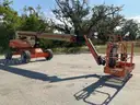 2013 JLG BOOM LIFT MODEL M600JP ELECTRIC POWERED; DIESEL GENERATOR