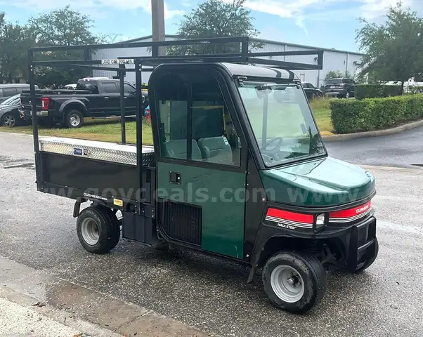 JACOBSEN TEXTRON CUSHMAN HAULSTER ATV MODEL 84071, GAS POWERED, BALL HITCH