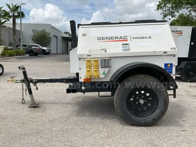 2019 GENERAC MAGNUM MOBILE GENERATOR MODEL MLG15M, DIESEL