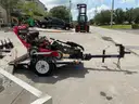 2018 BARRETO 912 WALK BEHIND TRENCHER W/ BARRETO TILT TRAILER