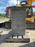 ( 1 ) STONE DRIVEWAY PILLAR, APPROX 47in T x 31in W x 31in L