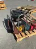 RESCUE TOOLS W/ AMKUS RESCUE SYSTEM POWER UNIT MODEL B 104 XL WITH BRIGGS &#x26; STRATTON MOTOR
