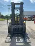 MITSUBISHI FORKLIFT MODEL FD40N, DIESEL,  APPROX MAX HEIGHT 187in, RUNS &#x26; OPERATES