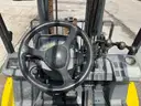 MITSUBISHI FORKLIFT MODEL FD40N, DIESEL,  APPROX MAX HEIGHT 187in, RUNS &#x26; OPERATES