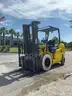 MITSUBISHI FORKLIFT MODEL FD40N, DIESEL,  APPROX MAX HEIGHT 187in, RUNS &#x26; OPERATES