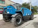 2014 GENIE TELEHANDLER MODEL GTH-5519; DIESEL POWERED; APPROX MAX LIFT CAPACITY W/ PALADIN ATTACHMENT