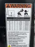 JCB POWER BOOM SKID STEER MODEL 225 T4 W/ FORK ATTACHMENT ATTACHED, LOW HOURS