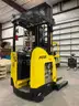 HYSTER STAND ON REACH FORKLIFT MODEL N45ZR2-18.5, ELECTRIC, 36V
