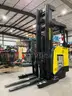 HYSTER STAND ON REACH FORKLIFT MODEL N45ZR2-18.5, ELECTRIC, 36V