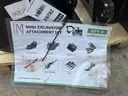 NEW 2025 MIVA MINI EXCAVATOR ATTACHMENT SET