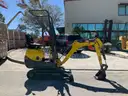 2018 WACKER NEUSON TRACKED CONVENTIONAL EXCAVATOR MODEL 803 TYPE E08-01; RUBBER TRACKS