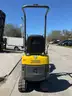 2018 WACKER NEUSON TRACKED CONVENTIONAL EXCAVATOR MODEL 803 TYPE E08-01; RUBBER TRACKS
