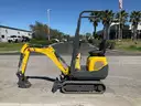 2018 WACKER NEUSON TRACKED CONVENTIONAL EXCAVATOR MODEL 803 TYPE E08-01; RUBBER TRACKS