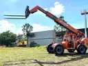 2014 JLG SKYTRAK TELEHANDLER MODEL 8042, CUMMINS DIESEL