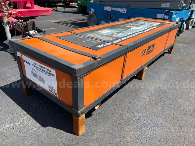 UNUSED LANDHONOR 20&#x27;X20&#x27; SINGLE TRUSS STORAGE CONTAINER SHELTER