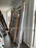 UNUSED LARGE LOT OF ASSORTED DOORS / SCREENS &#x26; WINDOWS