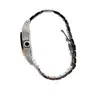 USED CARTIER SANTOS LARGE MODEL STAINLESS STEEL WATCH WITH ROSE GOLD BEZEL, ESTIMATED 18CTS+ OF NATURAL DIAMONDS (AFTERM