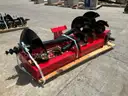 ( 1 ) NEW 2025 GIYI AUGER ATTACHMENT FOR SKID STEER, BITS APPROX 8in / 12in &#x26; 16in