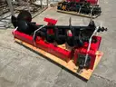 ( 1 ) NEW 2025 GIYI AUGER ATTACHMENT FOR SKID STEER, BITS APPROX 8in / 12in &#x26; 16in