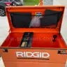 BEAR TRACK ALUMINUM UTILITY 65in X 120in VOYAGER TRAILER WITH HONDA GENERATOR, RIDGID 48R-0S STORAGE UNIT &#x26; ZOMBIEBOX