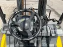 MITSUBISHI FORKLIFT MODEL FD40N, DIESEL,  APPROX MAX HEIGHT 187in, RUNS &#x26; OPERATES