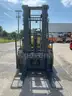 MITSUBISHI FORKLIFT MODEL FD40N, DIESEL,  APPROX MAX HEIGHT 187in, RUNS &#x26; OPERATES