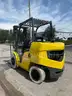 MITSUBISHI FORKLIFT MODEL FD40N, DIESEL,  APPROX MAX HEIGHT 187in, RUNS &#x26; OPERATES