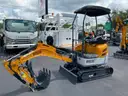 NEW 2025 IR MINI EXCAVATOR MODEL IRE20; YANMAR DIESEL ENGINE; SWING BOOM, HYDRAULIC THUMB