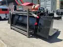 NEW 2025 GIYI PLATE GRABBER ATTACHMENT MODEL GY-PG72C FOR UNIVERSAL SKID STEER, APPROX 72in W