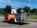BEAR TRACK ALUMINUM UTILITY 65in X 120in VOYAGER TRAILER WITH HONDA GENERATOR