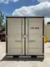 8FT OFFICE / STORAGE CONTAINER, FORK POCKETS WITH SIDE DOOR ENTRANCE &#x26; SIDE WINDOW