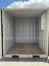 8FT OFFICE / STORAGE CONTAINER, FORK POCKETS WITH SIDE DOOR ENTRANCE &#x26; SIDE WINDOW
